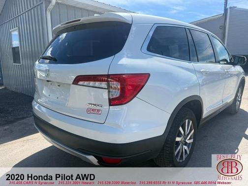 White 2020 Honda Pilot EX-L