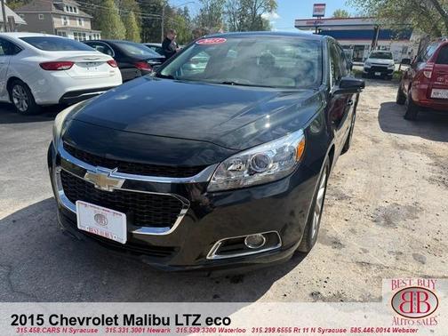 Black 2015 Chevrolet Malibu 1LZ