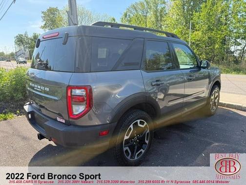 Gray 2022 Ford Bronco Sport Outer Banks
