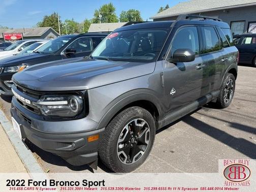 Gray 2022 Ford Bronco Sport Outer Banks