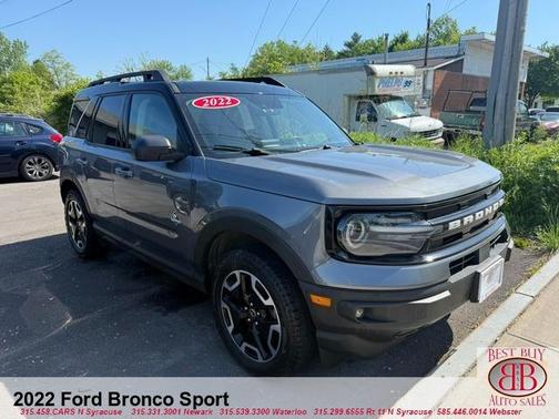 Gray 2022 Ford Bronco Sport Outer Banks