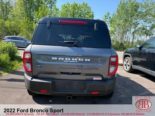 Gray 2022 Ford Bronco Sport Outer Banks