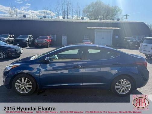 Lakeside Blue 2015 Hyundai ELANTRA SE