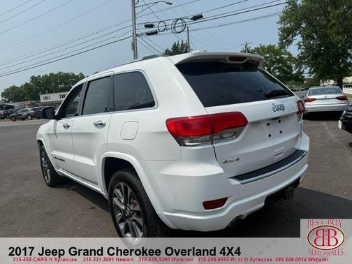 White 2017 Jeep Grand Cherokee Overland