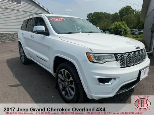 White 2017 Jeep Grand Cherokee Overland
