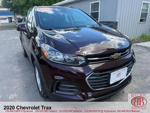 Red 2020 Chevrolet Trax LS