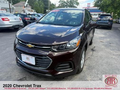 Red 2020 Chevrolet Trax LS