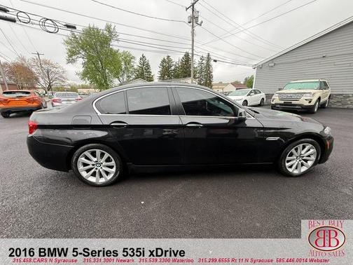 Black 2016 BMW 535 i xDrive