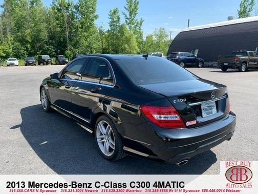 Black 2013 Mercedes-Benz C-Class C 300 4MATIC