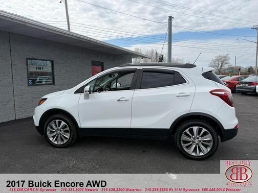 White 2017 Buick Encore Preferred