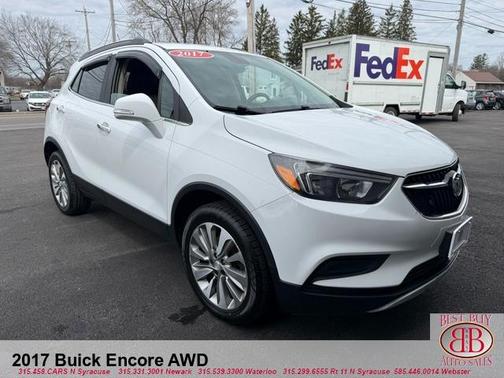 White 2017 Buick Encore Preferred
