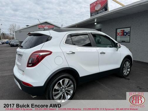 White 2017 Buick Encore Preferred