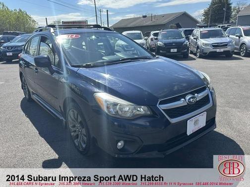 Deep Sea Blue Pearl 2014 Subaru Impreza 2.0i Sport Premium
