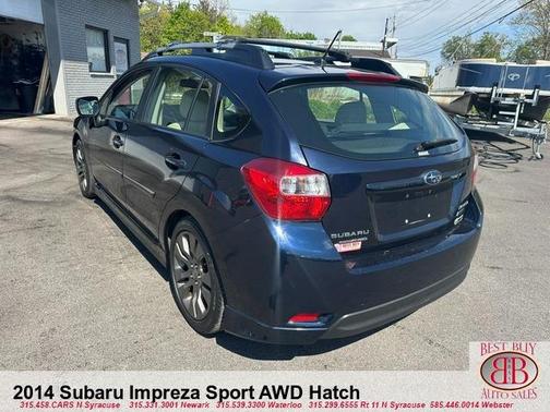 Deep Sea Blue Pearl 2014 Subaru Impreza 2.0i Sport Premium