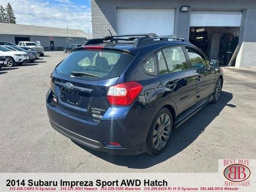 Deep Sea Blue Pearl 2014 Subaru Impreza 2.0i Sport Premium