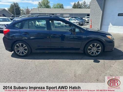 Deep Sea Blue Pearl 2014 Subaru Impreza 2.0i Sport Premium