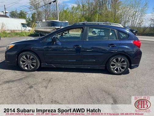 Deep Sea Blue Pearl 2014 Subaru Impreza 2.0i Sport Premium