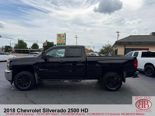 Black 2018 Chevrolet Silverado 2500 WT