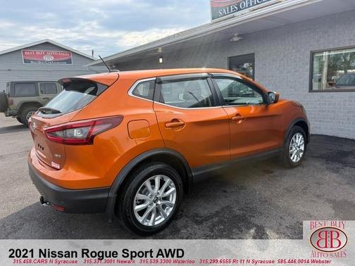 Monarch Orange 2021 Nissan Rogue Sport S