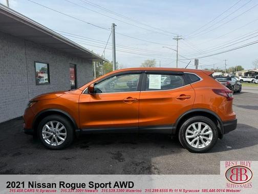 Monarch Orange 2021 Nissan Rogue Sport S