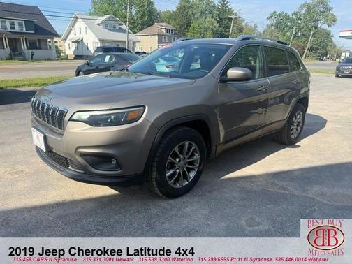 Tan 2019 Jeep Cherokee Latitude Plus