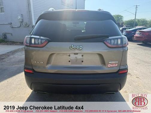 Tan 2019 Jeep Cherokee Latitude Plus