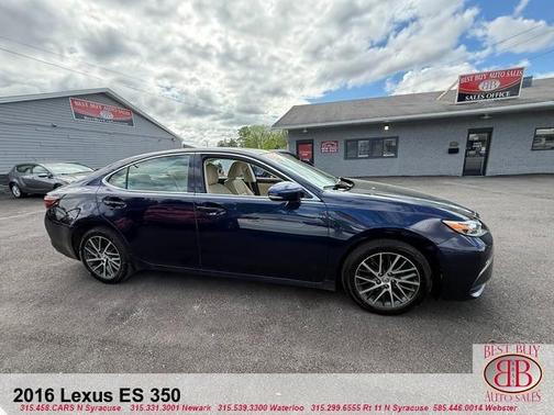 Blue 2016 Lexus ES 350 Base
