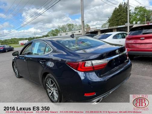 Blue 2016 Lexus ES 350 Base