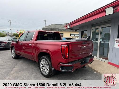 Red 2020 GMC Sierra 1500 Denali