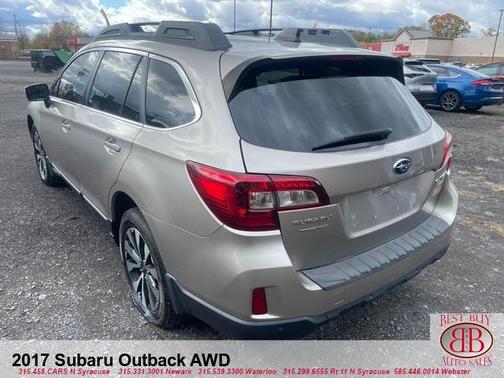 Tungsten Metallic 2017 Subaru Outback 2.5i Limited