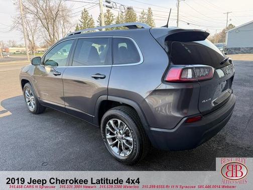 Gray 2019 Jeep Cherokee Latitude Plus