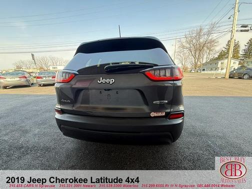 Gray 2019 Jeep Cherokee Latitude Plus