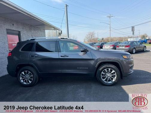 Gray 2019 Jeep Cherokee Latitude Plus