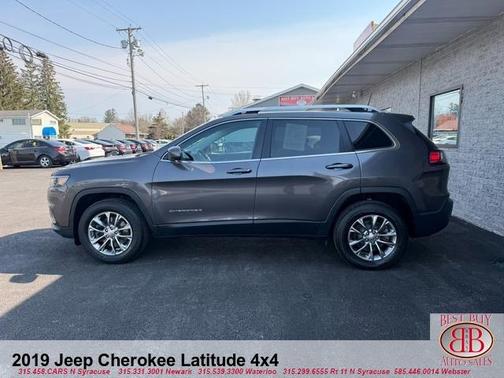Gray 2019 Jeep Cherokee Latitude Plus