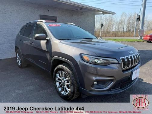 Gray 2019 Jeep Cherokee Latitude Plus