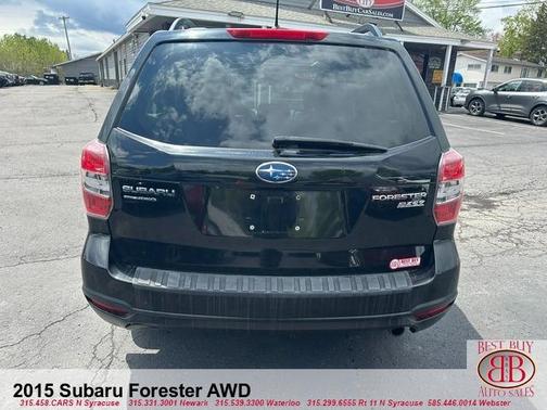 Crystal Black Silica 2015 Subaru Forester 2.5i Premium