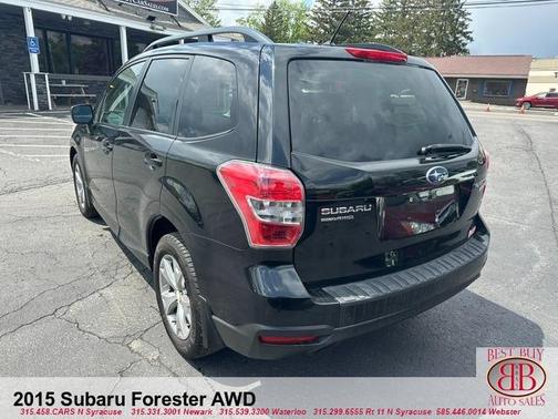 Crystal Black Silica 2015 Subaru Forester 2.5i Premium