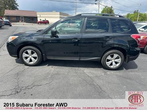 Crystal Black Silica 2015 Subaru Forester 2.5i Premium