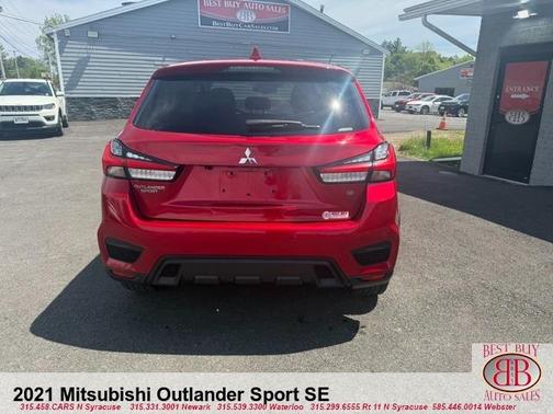 Red 2021 Mitsubishi Outlander Sport 2.0 ES