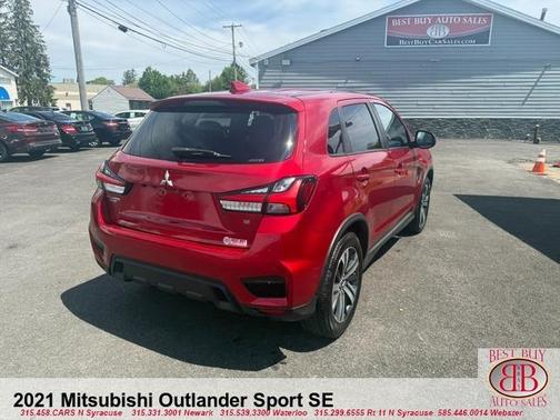 Red 2021 Mitsubishi Outlander Sport 2.0 ES