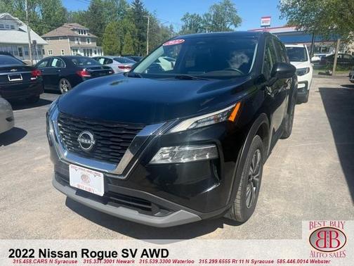 Black 2022 Nissan Rogue SV