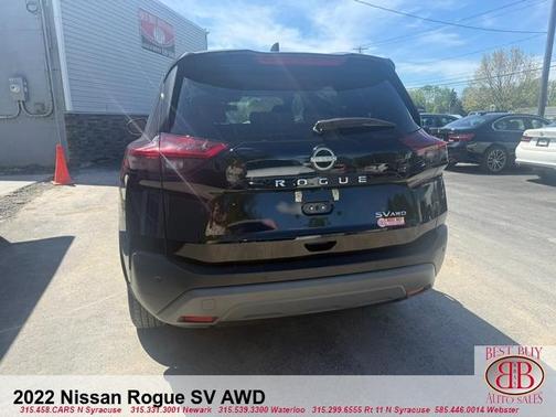 Black 2022 Nissan Rogue SV