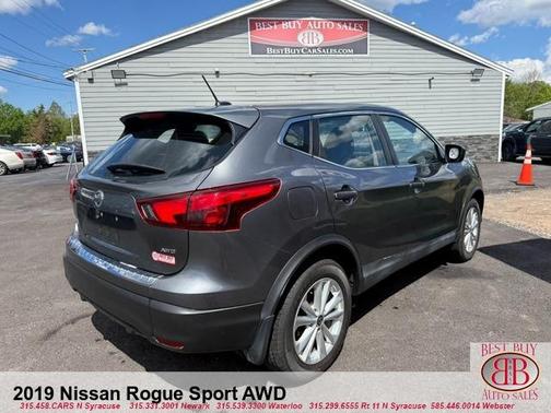 Gun Metallic 2019 Nissan Rogue Sport S