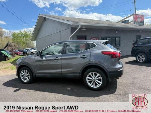 Gun Metallic 2019 Nissan Rogue Sport S