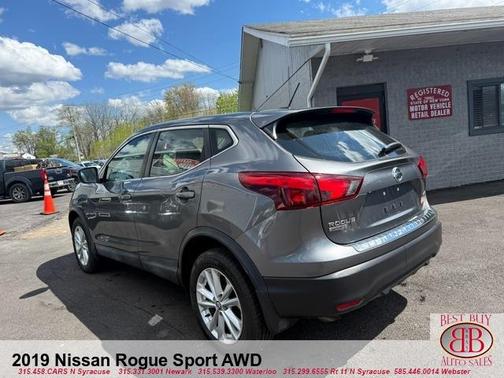 Gun Metallic 2019 Nissan Rogue Sport S