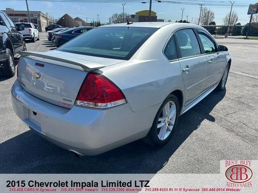 Gray 2015 Chevrolet Impala Limited LTZ