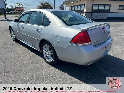 Gray 2015 Chevrolet Impala Limited LTZ
