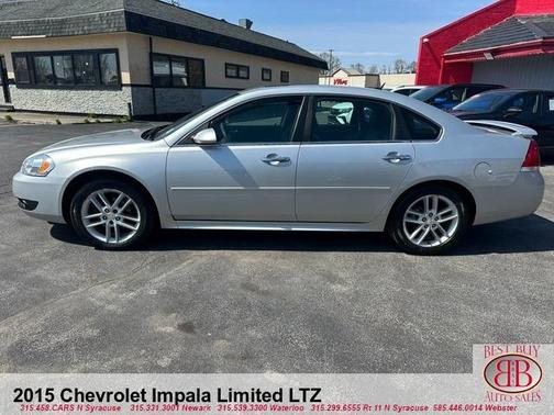 Gray 2015 Chevrolet Impala Limited LTZ