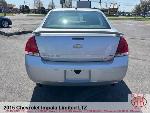 Gray 2015 Chevrolet Impala Limited LTZ