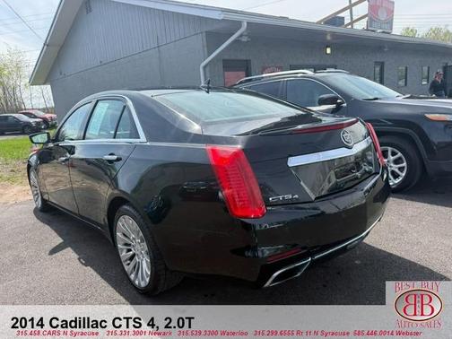 Black 2014 Cadillac CTS 2.0L Turbo Luxury